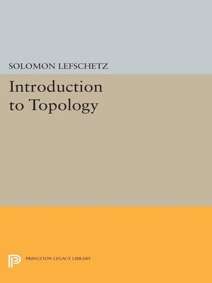 cover image of Introduction to Topology